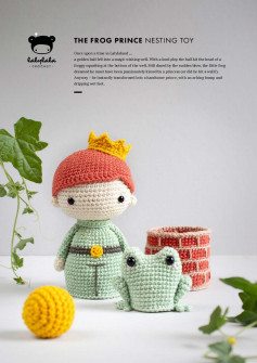 THE FROG PRINCE crochet pattern