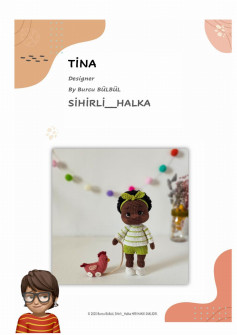 tina doll crochet pattern with chicken