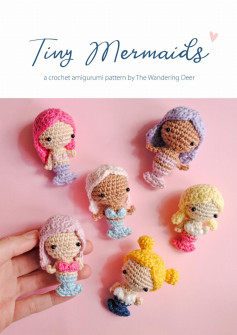 Tiny Mermaids crochet amigurumi pattern