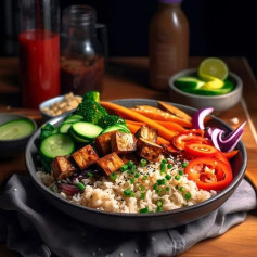 Tofu Teriyaki Stir Fry