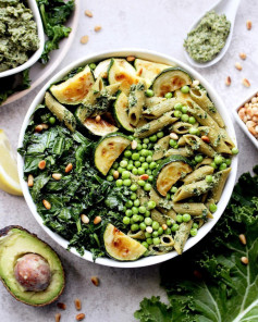 🍃 Vegan Green Goddess Pesto Bowl 🪴