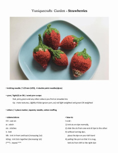 Yuniquecrafts Garden - Strawberries