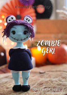 zombie girl crochet pattern