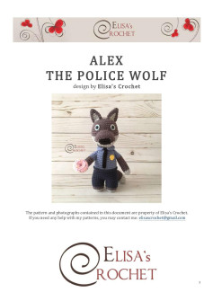 ALEX THE POLICE WOLF