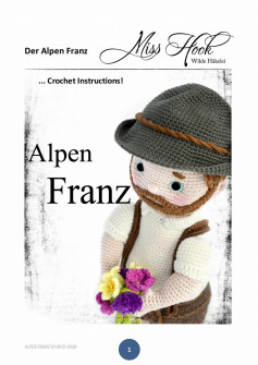 Alpen Franz doll crochet pattern