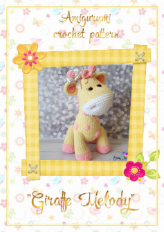 amigurumi crochet pattern giraffe melody