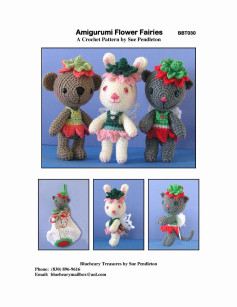 Amigurumi Flower Fairies A Crochet Pattern