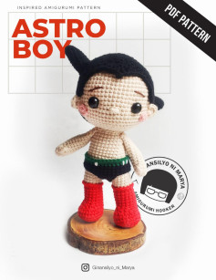 astroboy crochet pattern