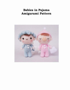 Babies in Pajama Amigurumi Pattern