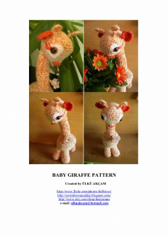 BABY GIRAFFE PATTERN