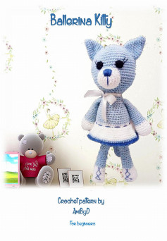 ballerina kitty crochet pattern