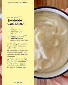 BANANA CUSTARD⁠