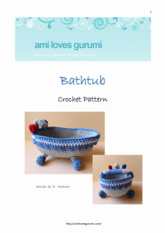 Bathtub Crochet Pattern