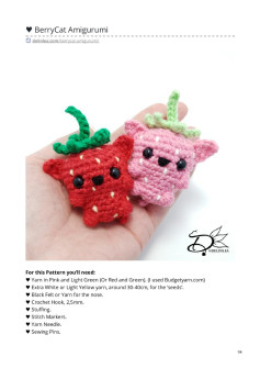 Berry Cat Amigurumi