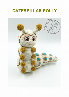 CATERPILLAR POLLY crochet pattern