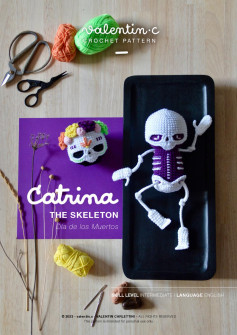 catrina the skeleton crochet pattern