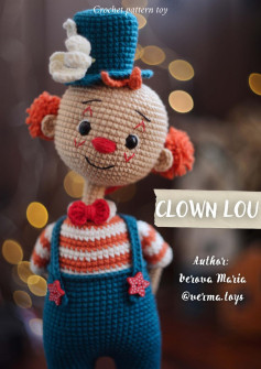 clown lou crochet pattern