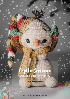 copito snowman crochet pattern