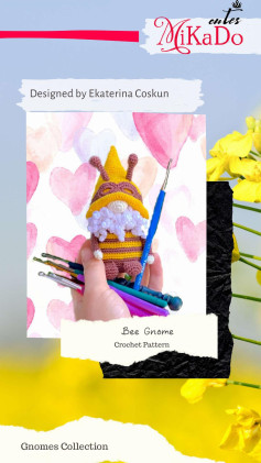 Coskun Bee Gnome Crochet Pattern