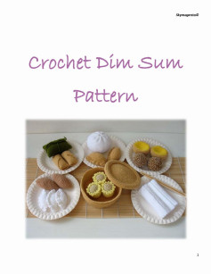 Crochet Dim Sum Pattern