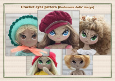 Crochet eyes pattern