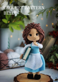 CROCHET PATTERN BELLE doll