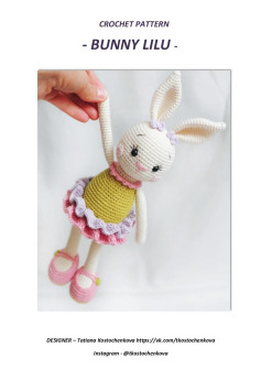 CROCHET PATTERN - BUNNY LILU