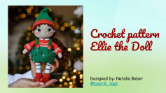 Crochet pattern Ellie the Doll