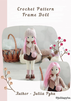 Crochet Pattern Frame Doll