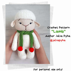 Crochet Pattern Lamb amigurumi