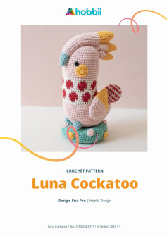 CROCHET PATTERN Luna Cockatoo