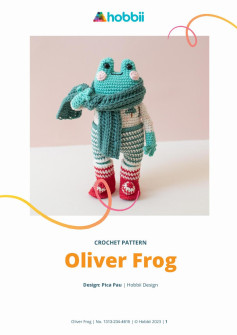 CROCHET PATTERN Oliver Frog