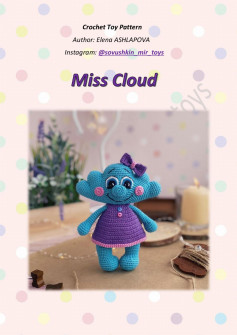 crochet toy pattern miss cloud