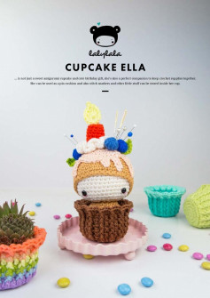 CUP CAKE ELL A crochet pattern