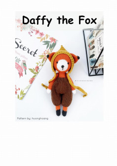 Daffy the Fox crochet pattern