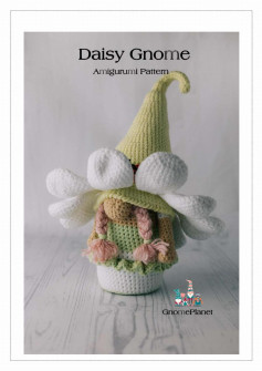 daisy gnome amigurumi pattern