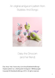 daisy the dinocorn and her friend