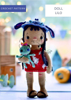 DOLL LILO crochet pattern