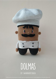 dolmas chef crochet pattern