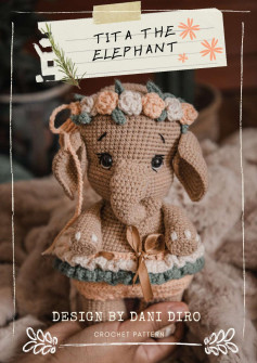 EHTATIT ELEPHANT crochet pattern