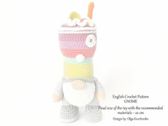 English Crochet Pattern GNOME