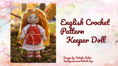 english crochet pattern keeper doll