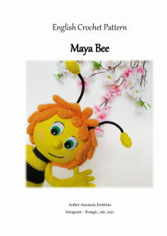 English Crochet Pattern Maya Bee