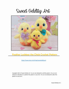 Feather Locklear the Chick Crochet Pattern