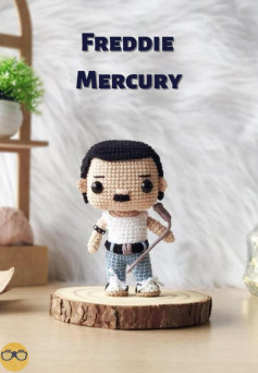 freddie mercurry doll crochet pattern