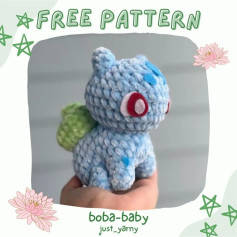 free pattern boba baby