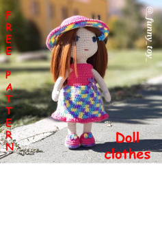 FREE PATTERN Doll clothes