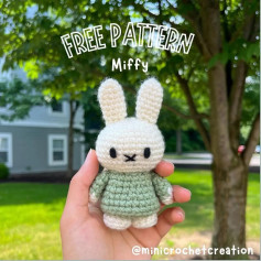 free pattern miffy