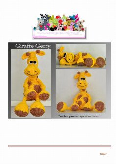 giraffe gerry crochet pattern