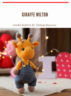 GIRAFFE MILTON crochet pattern